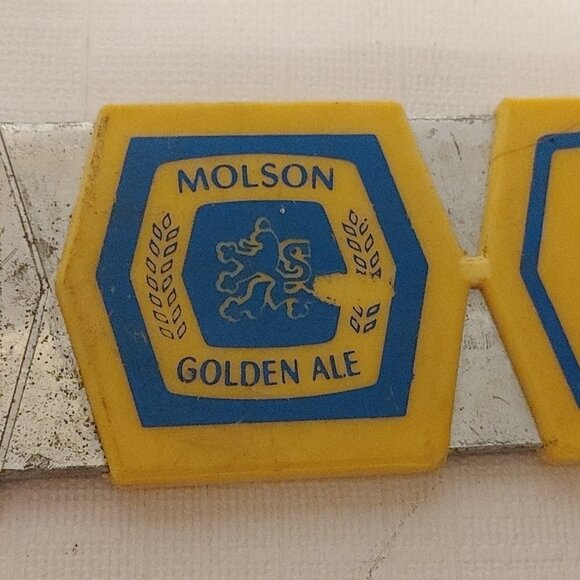 VINTAGE MOLSON GOLDEN ALE "Make it a golden" Beer Bottle Opener - Picture 3 of 3